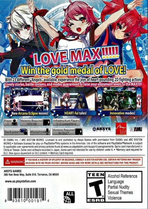 Arcana Heart 3 : Love Max!!!!! dos