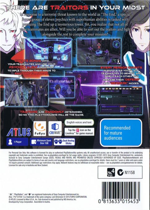 Lost Dimension dos