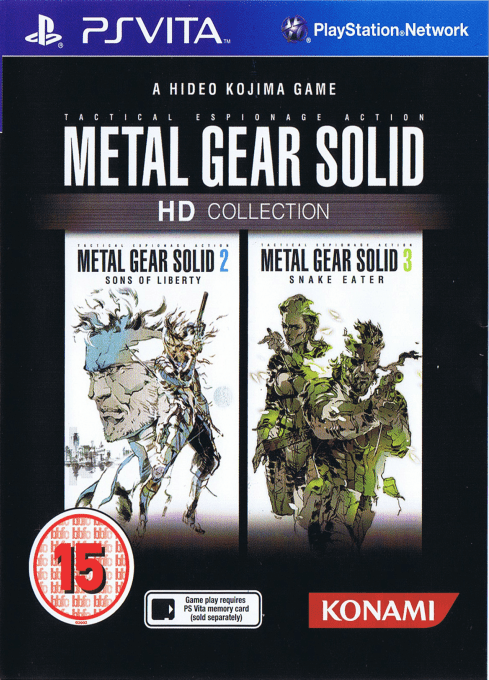 Metal Gear Solid HD Collection