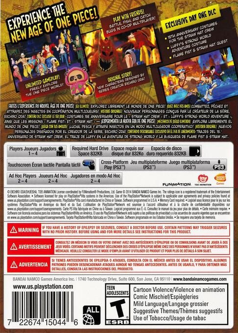 One Piece Unlimited World Red dos