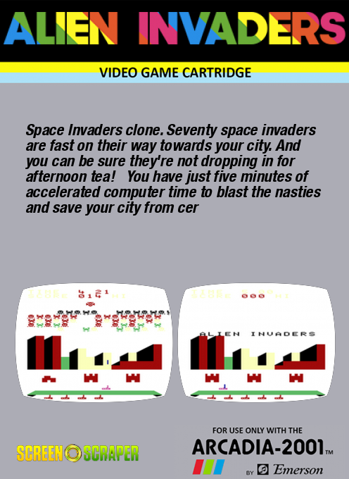 Alien Invaders - Dos