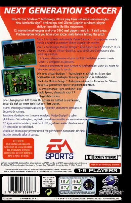 FIFA Soccer 96 dos