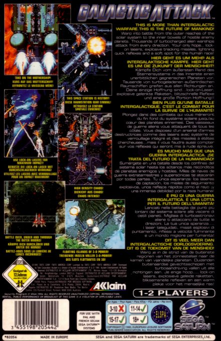 Galactic Attack - Dos