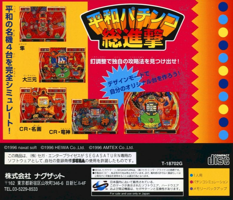 Heiwa Pachinko Soushingeki - Dos