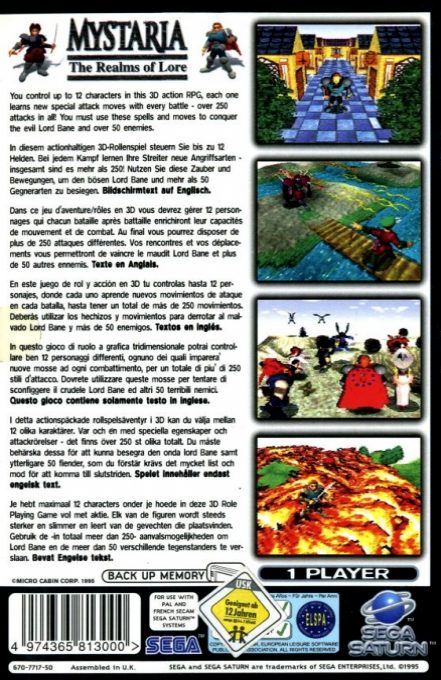 Mystaria : The Realms of Lore - Dos