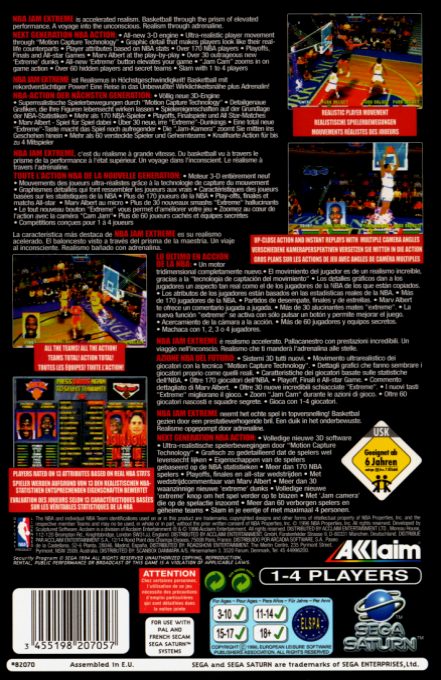 NBA Jam Extreme - Dos
