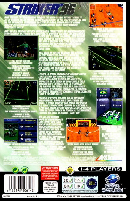 Striker 96 - Dos