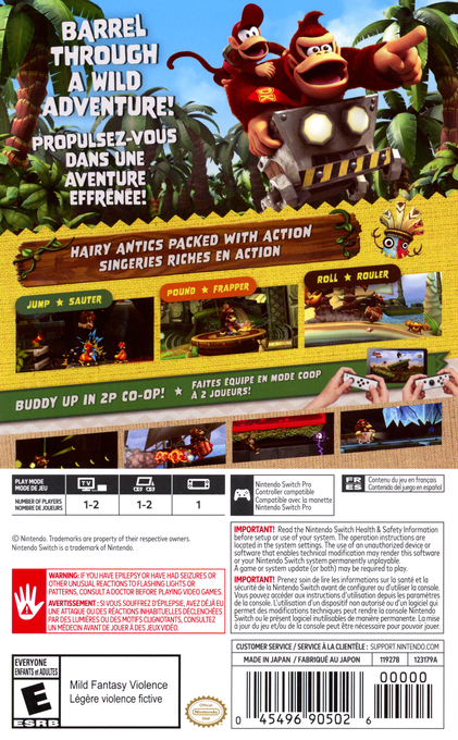 Donkey Kong Country Returns HD - Dos