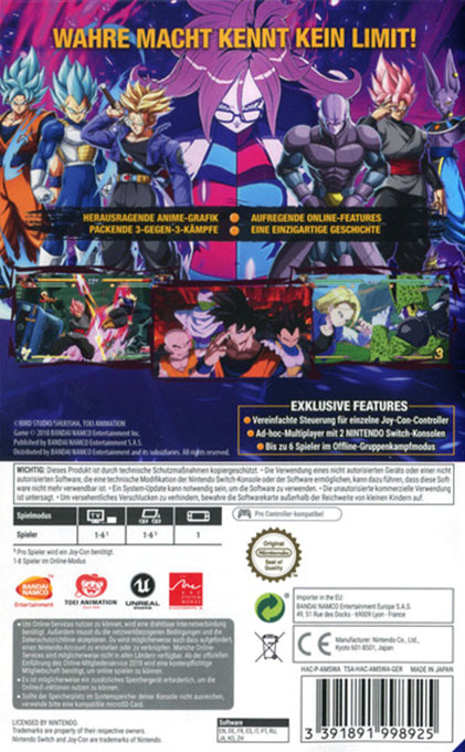 Dragon Ball FighterZ - Dos