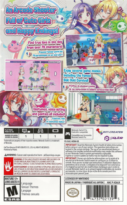 Gal*Gun Returns - Dos