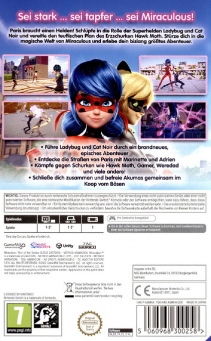 Miraculous: Rise of the Sphinx - Dos