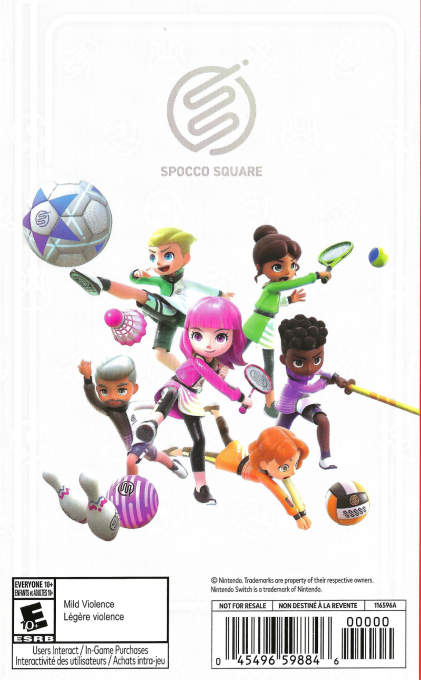 Nintendo Switch Sports - Dos