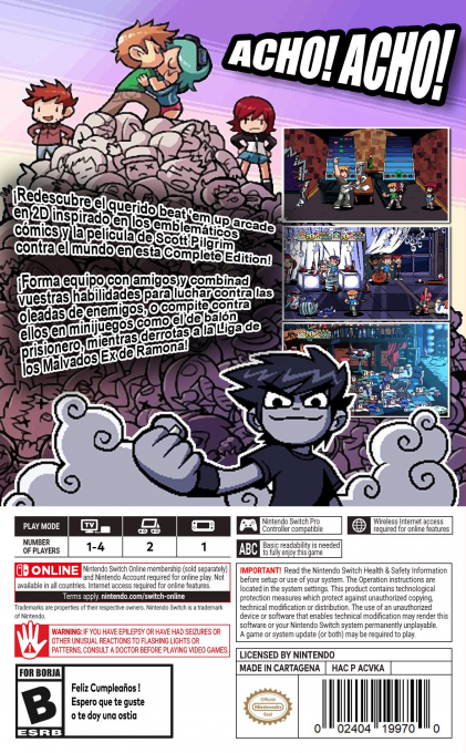 Scott Pilgrim vs. The World: The Game - Complete Edition - Dos