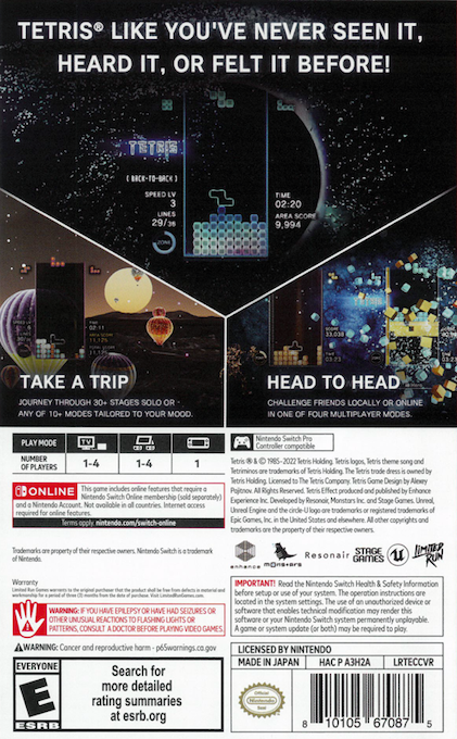 Tetris Effect: Connected - Dos