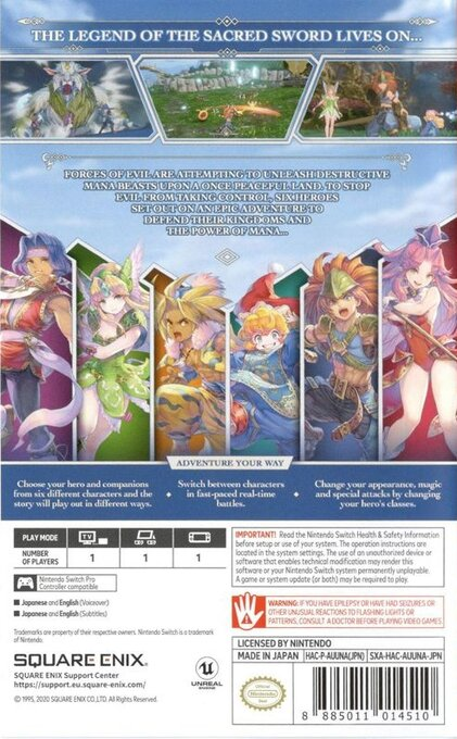 Trials of Mana - Dos