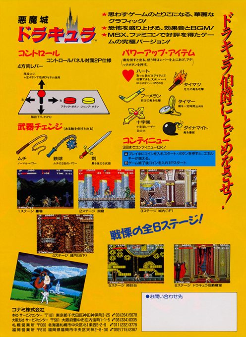 Castlevania : The Arcade dos