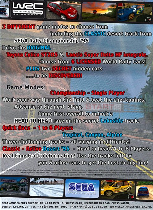 Sega Rally III dos