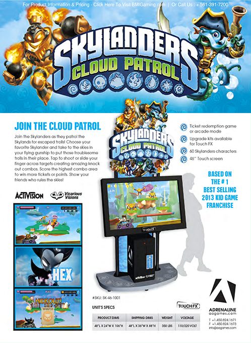 Skylanders : Cloud Patrol