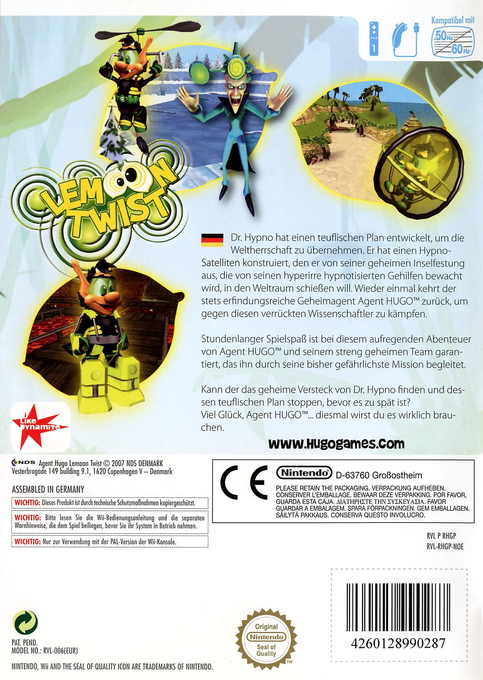 Agent Hugo - Lemoon Twist - Dos