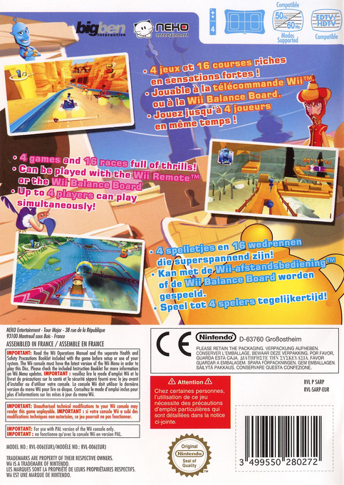 Aladdin Magic Racer - Dos