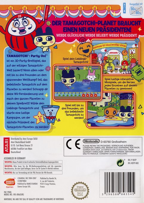 Tamagotchi Party On ! dos