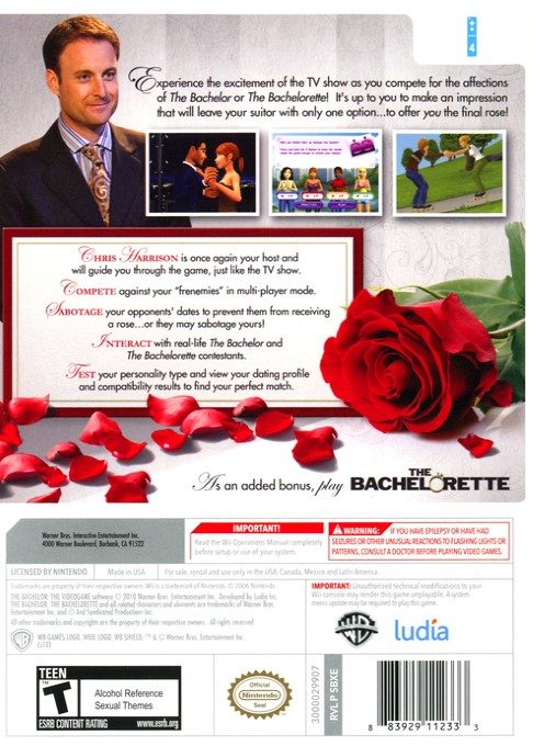 The Bachelor: The Videogame - Dos
