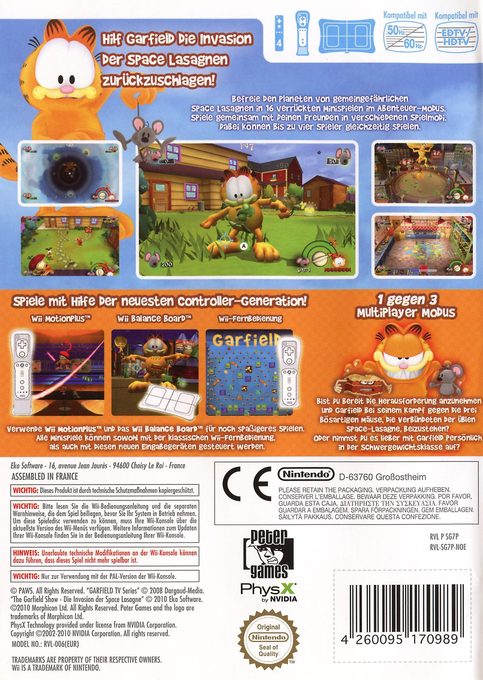 The Garfield Show : Threat of the Space Lasagna dos