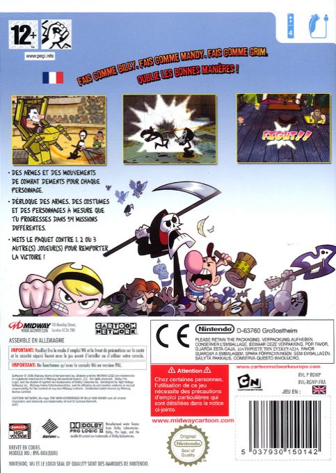 The Grim Adventures of Billy & Mandy - Dos