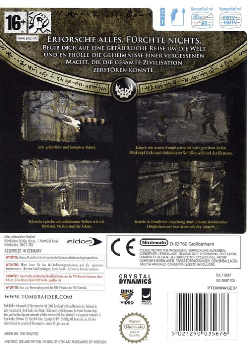 Tomb Raider : Underworld - Dos