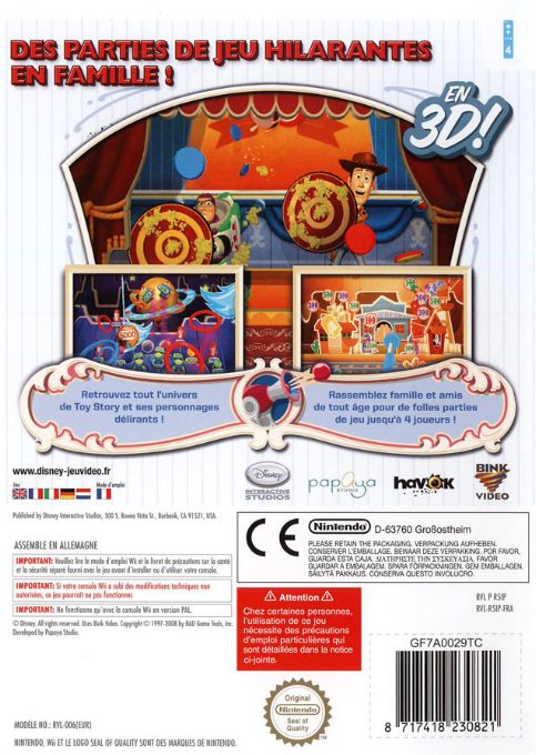 Toy Story Mania! dos