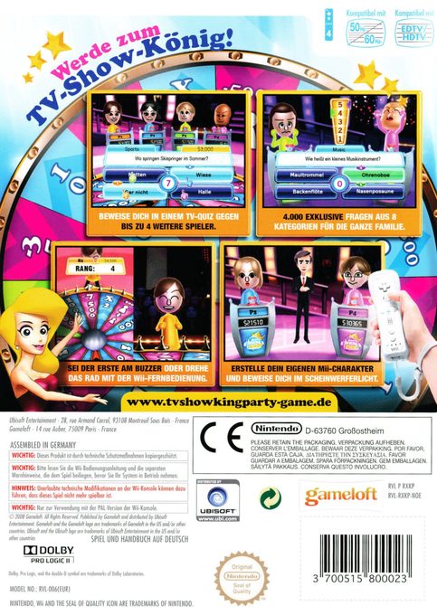 Tv Show King Party dos