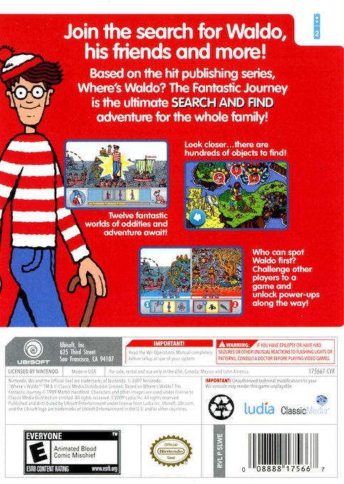 Where's Waldo? The Fantastic Journey - Dos