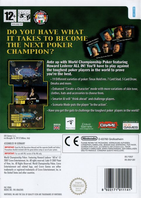 World Championship Poker featuring Howard Lederer dos