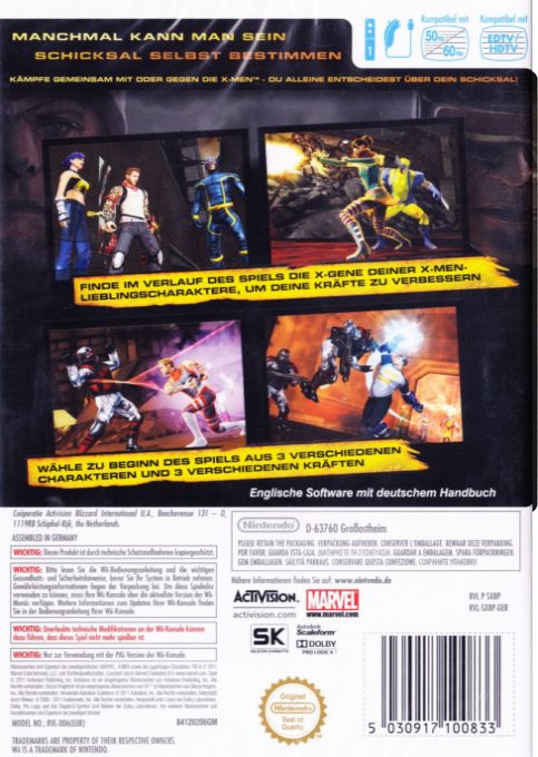 X-men Destiny - Dos