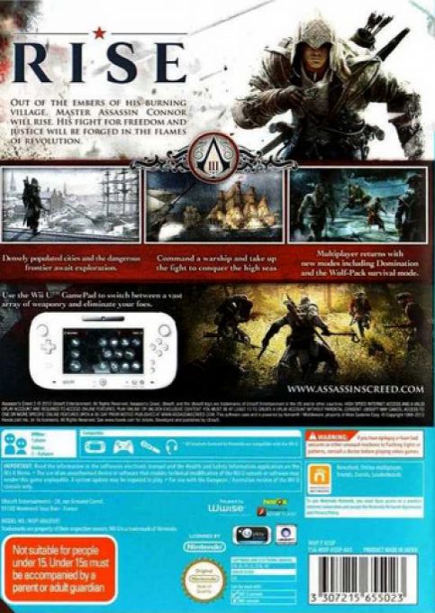 Assassin's Creed III - Dos