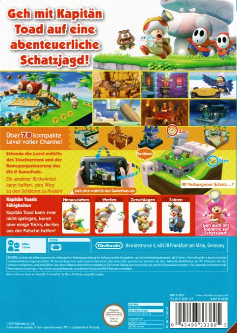 Captain Toad : Treasure Tracker - Dos