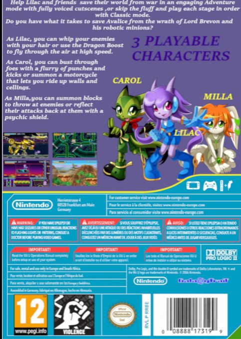 Freedom Planet - Dos