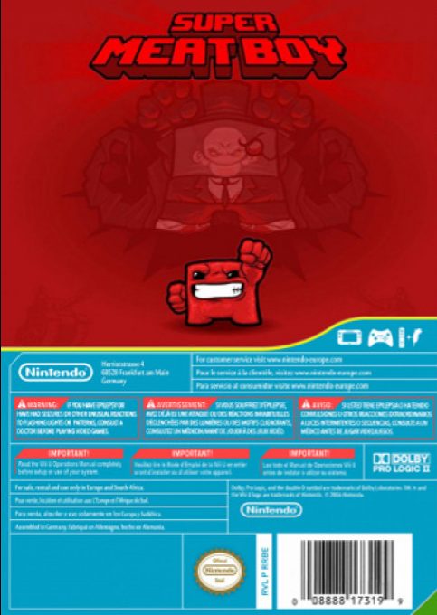 Super Meat Boy - Dos