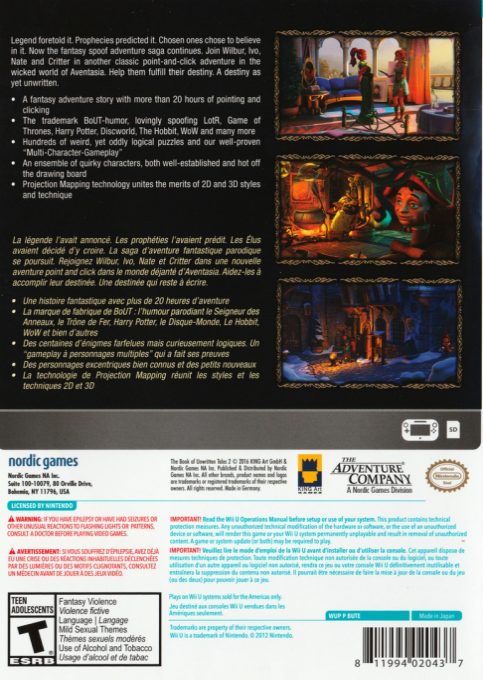 The Book of Unwritten Tales 2 - Dos