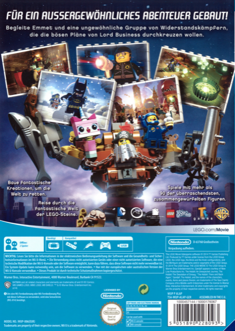 Lego Movie Videogame, The - Dos