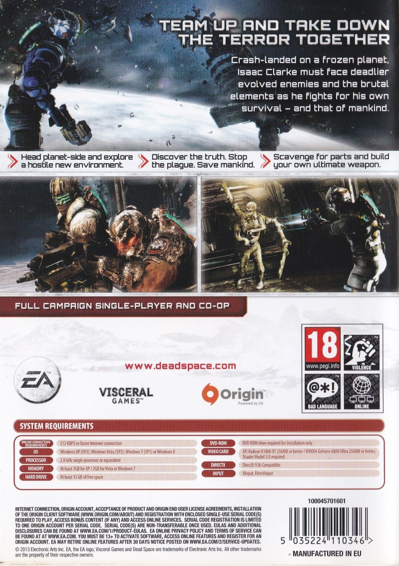 Dead Space 3 dos