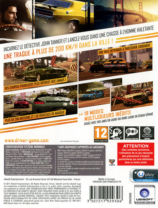 Driver: San Francisco - Dos