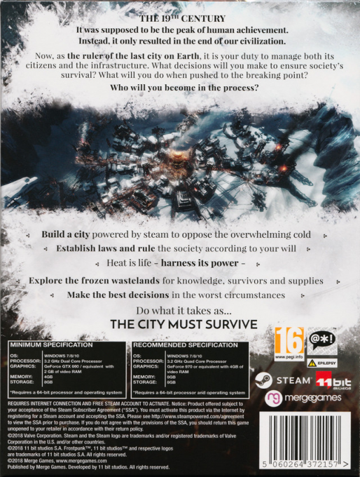 Frostpunk 2 - Dos