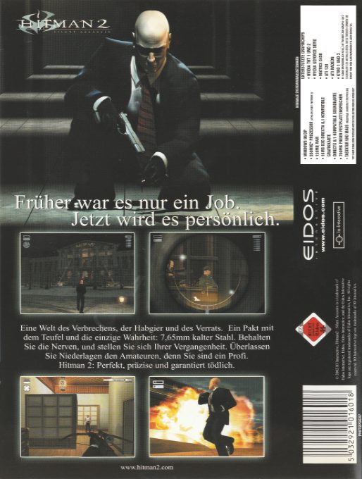 Hitman 2 : Silent Assassin dos