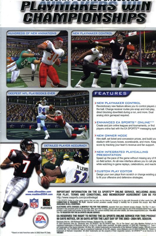 Madden NFL 2004 dos
