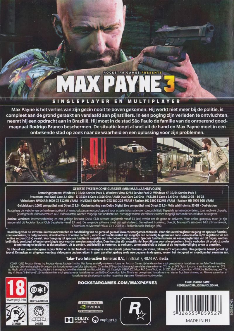 Max Payne 3 - Dos