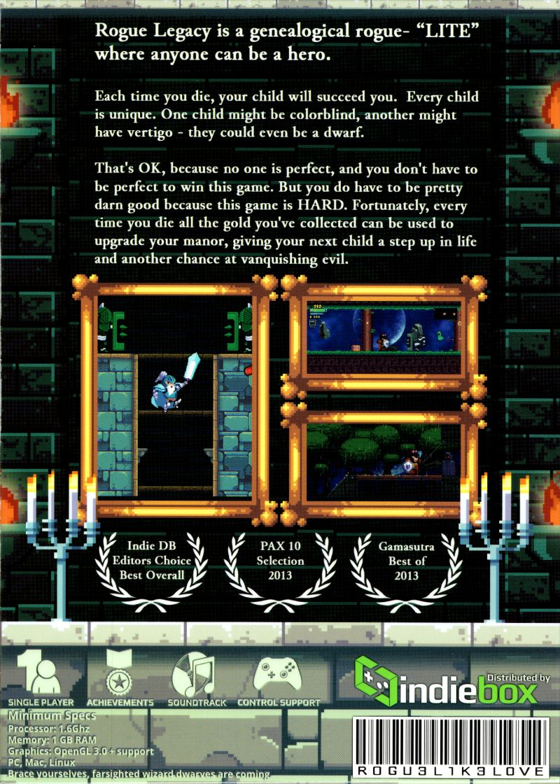 Rogue Legacy 2 - Dos