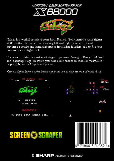 Galaga - Dos