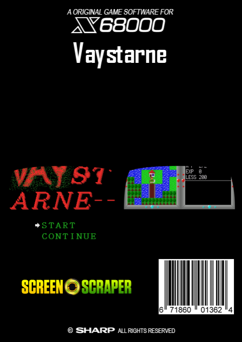 Vaystarne - Dos