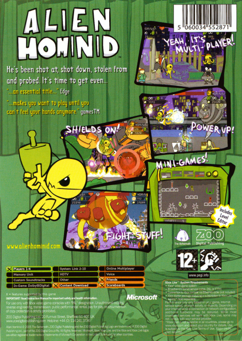 Alien Hominid - Dos